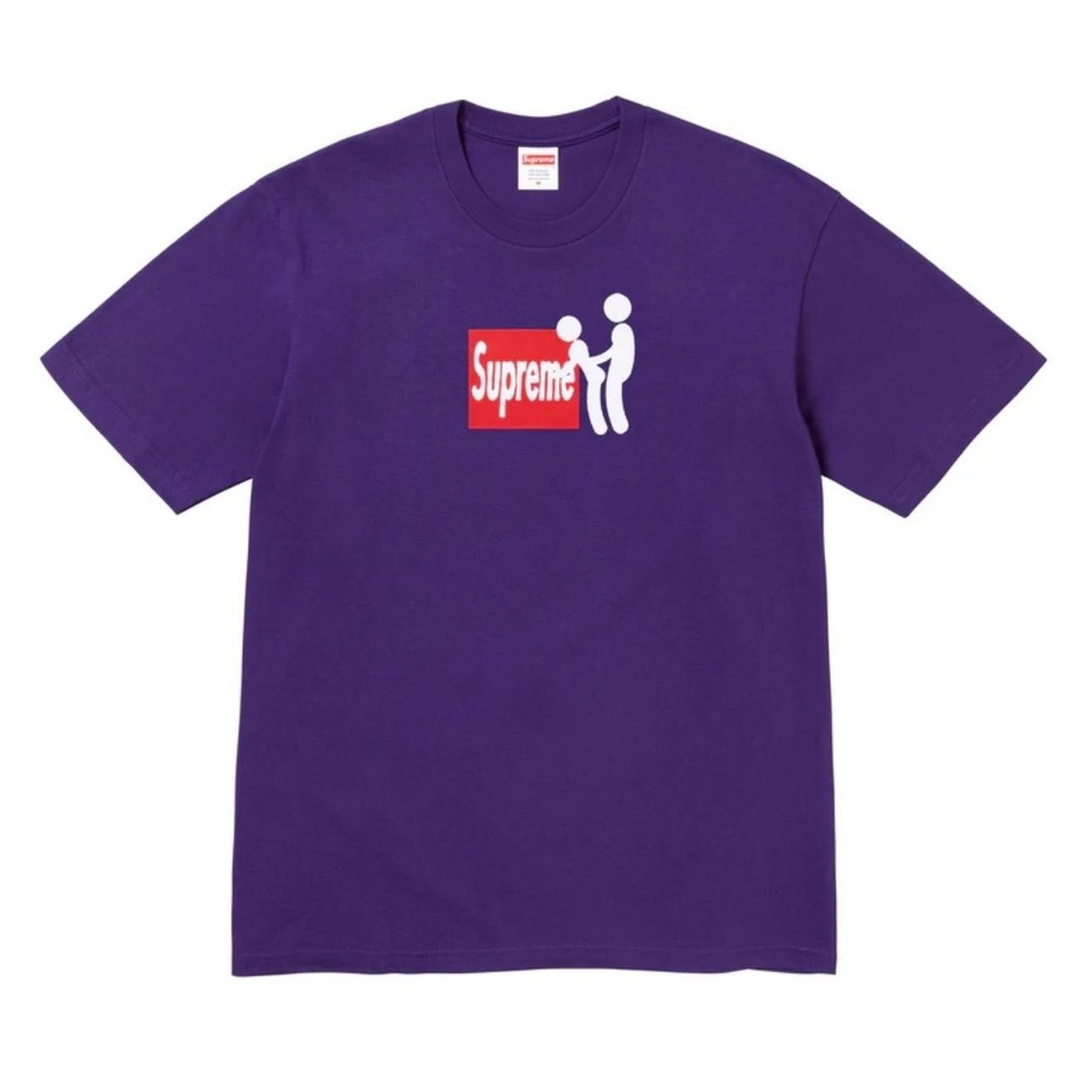 Stick Supreme T Shirt Purple Size XX-Large Streetwear